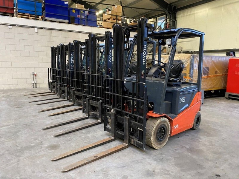 Toyota 2 ton Traigo 20 Duplex Freelift Sideshift Elektra Heftruck - Electric forklift: picture 2 Toyota 2 ton Traigo 20 Duplex Freelift Sideshift Elektra Heftruck - Electric forklift: picture 2