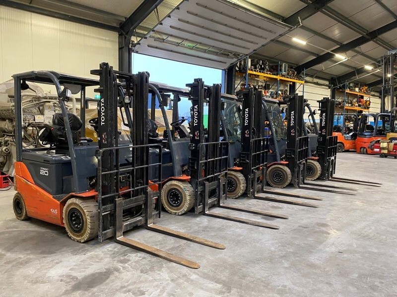 Toyota 2 ton Traigo 20 Duplex Freelift Sideshift Elektra Heftruck - Electric forklift: picture 4 Toyota 2 ton Traigo 20 Duplex Freelift Sideshift Elektra Heftruck - Electric forklift: picture 4