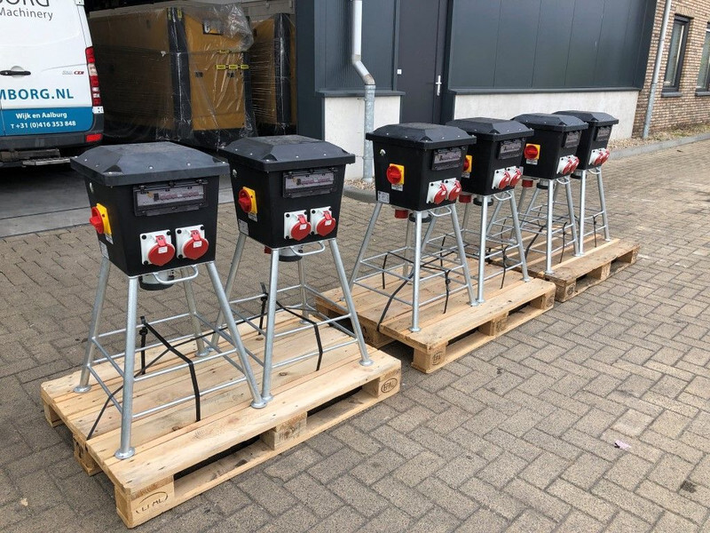 Vello Rubber-56.2 Stroomverdeelkast Zwerfkast Paddestoel 63 Ampère Nieuw ! - Generator set: picture 1 Vello Rubber-56.2 Stroomverdeelkast Zwerfkast Paddestoel 63 Ampère Nieuw ! - Generator set: picture 1