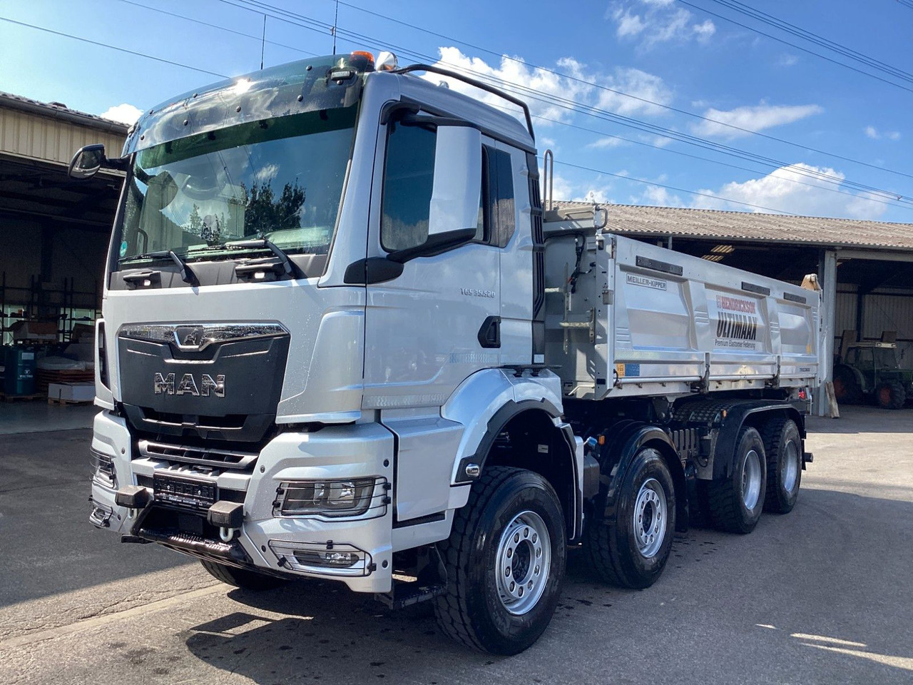MAN TGS 35.520 8x4 Intarder Meiller Bordmatik Hendri - Tipper: picture 2 MAN TGS 35.520 8x4 Intarder Meiller Bordmatik Hendri - Tipper: picture 2