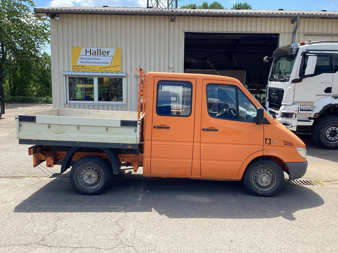 Mercedes-Benz Sprinter Pritsche Doka 211 CDI - Open body delivery van, Combi van: picture 3 Mercedes-Benz Sprinter Pritsche Doka 211 CDI - Open body delivery van, Combi van: picture 3