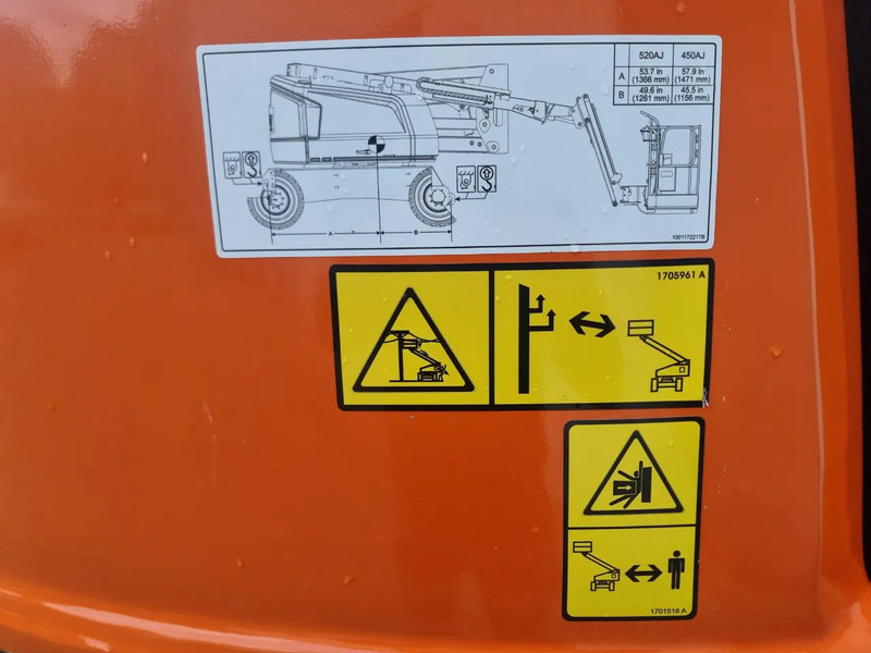 Articulated boom JLG EC520AJ - 216 uur: picture 13