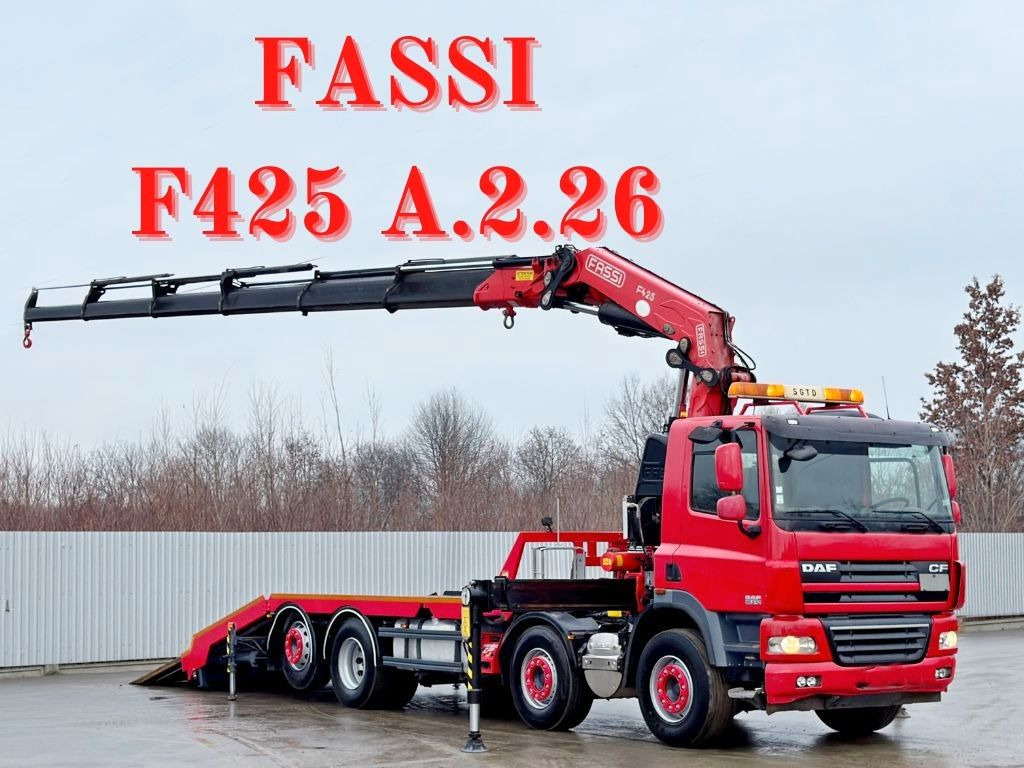DAF 85.510*ABSCHLEPPWAGEN 8,00m+ FASSI F4 A.2.26 - Tow truck: picture 1 DAF 85.510*ABSCHLEPPWAGEN 8,00m+ FASSI F4 A.2.26 - Tow truck: picture 1