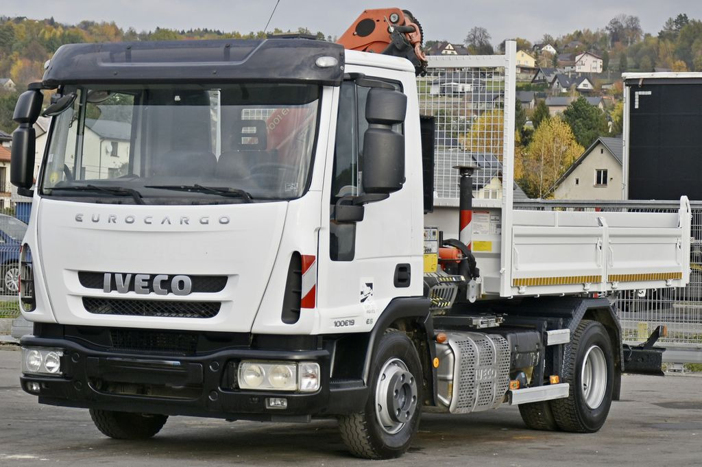 Iveco EUROCARGO 100E19 +PK 7001 H + FUNK * TOPZUSTAND Iveco EUROCARGO 100E19 +PK 7001 H + FUNK * TOPZUSTAND - Crane truck, Tipper: picture 3 Iveco EUROCARGO 100E19 +PK 7001 H + FUNK * TOPZUSTAND Iveco EUROCARGO 100E19 +PK 7001 H + FUNK * TOPZUSTAND - Crane truck, Tipper: picture 3