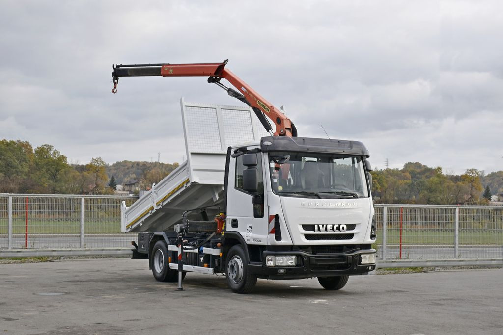 Iveco EUROCARGO 100E19 +PK 7001 H + FUNK * TOPZUSTAND Iveco EUROCARGO 100E19 +PK 7001 H + FUNK * TOPZUSTAND - Crane truck, Tipper: picture 2 Iveco EUROCARGO 100E19 +PK 7001 H + FUNK * TOPZUSTAND Iveco EUROCARGO 100E19 +PK 7001 H + FUNK * TOPZUSTAND - Crane truck, Tipper: picture 2
