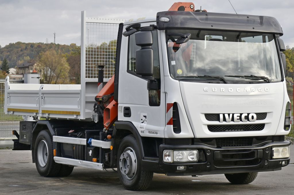 Iveco EUROCARGO 100E19 +PK 7001 H + FUNK * TOPZUSTAND - Crane truck, Tipper: picture 4 Iveco EUROCARGO 100E19 +PK 7001 H + FUNK * TOPZUSTAND - Crane truck, Tipper: picture 4