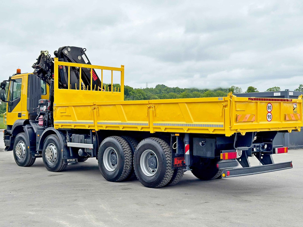 Crane truck Iveco TRAKKER 450* HIAB 377 EP-4 HIPRO/FUNK/ 8x4: picture 6