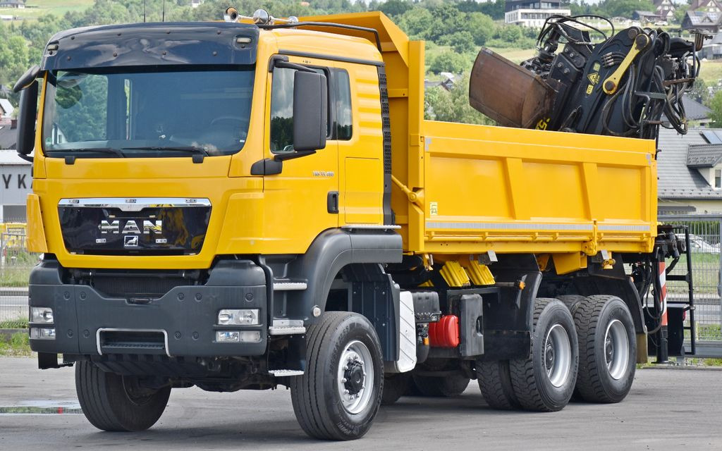 MAN TGS 33.480*KIPPER 5,10m * EPSILON E165Z76* 6x6 - Crane truck, Tipper: picture 5 MAN TGS 33.480*KIPPER 5,10m * EPSILON E165Z76* 6x6 - Crane truck, Tipper: picture 5