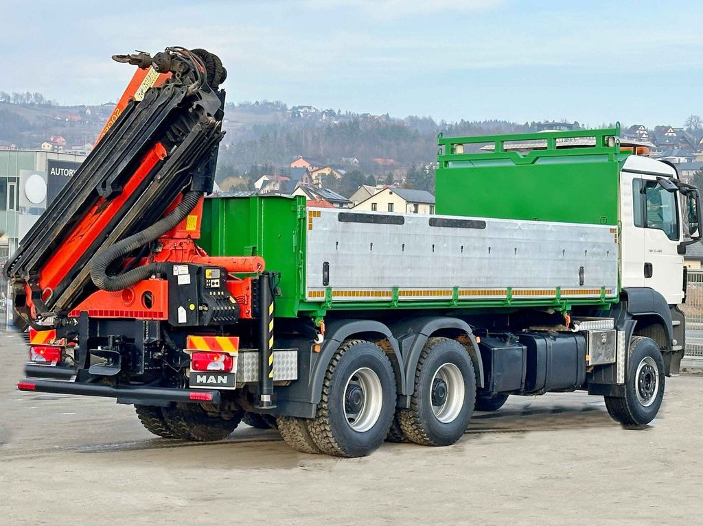 Tipper, Crane truck MAN TGS 33.480*KIPPER 5,70m * PK 23002 + FUNK * 6x4 MAN TGS 33.480*KIPPER 5,70m * PK 23002 + FUNK * 6x4: picture 6