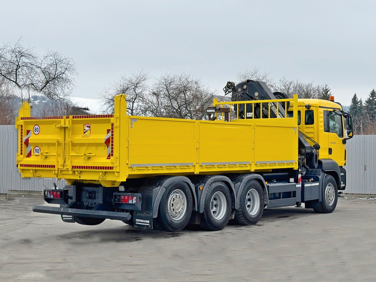 Tipper, Crane truck MAN TGS 35.400 * HIAB 244 EP - 5 HIPRO + FUNK * 8x4: picture 7 Tipper, Crane truck MAN TGS 35.400 * HIAB 244 EP - 5 HIPRO + FUNK * 8x4: picture 7