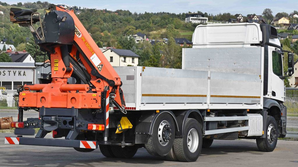 Crane truck, Dropside/ Flatbed truck Mercedes-Benz AROCS 2542* PK 13001-K B* TOPZUSTAND: picture 6 Crane truck, Dropside/ Flatbed truck Mercedes-Benz AROCS 2542* PK 13001-K B* TOPZUSTAND: picture 6