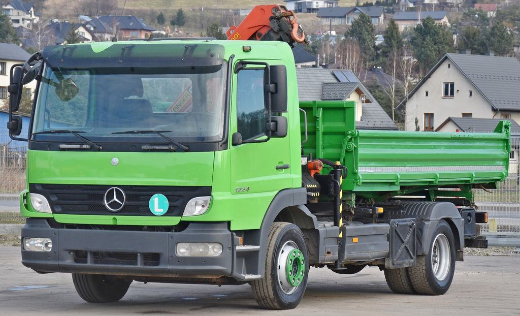 Mercedes-Benz ATEGO 1224 Kipper 4,00m* KRAN * TOPZUSTAND - Crane truck, Tipper: picture 5 Mercedes-Benz ATEGO 1224 Kipper 4,00m* KRAN * TOPZUSTAND - Crane truck, Tipper: picture 5