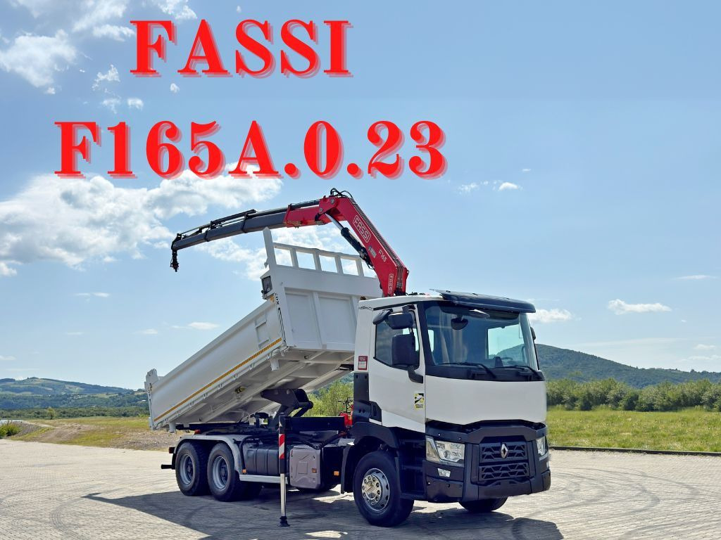Renault C 430 * FASSI F165A.0.23 + FUNK * 6x4 - Crane truck: picture 1 Renault C 430 * FASSI F165A.0.23 + FUNK * 6x4 - Crane truck: picture 1