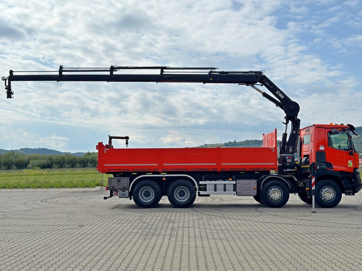 Renault C 430 *KIPPER 6,80m* HIAB X-HIDUO 188 ES-4 * 8x4 - Tipper, Crane truck: picture 5 Renault C 430 *KIPPER 6,80m* HIAB X-HIDUO 188 ES-4 * 8x4 - Tipper, Crane truck: picture 5