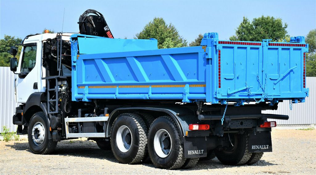 Crane truck, Tipper Renault KERAX 370 DXI* HIAB 122B-3 HIDUO/FUNK * 6x4: picture 8 Crane truck, Tipper Renault KERAX 370 DXI* HIAB 122B-3 HIDUO/FUNK * 6x4: picture 8