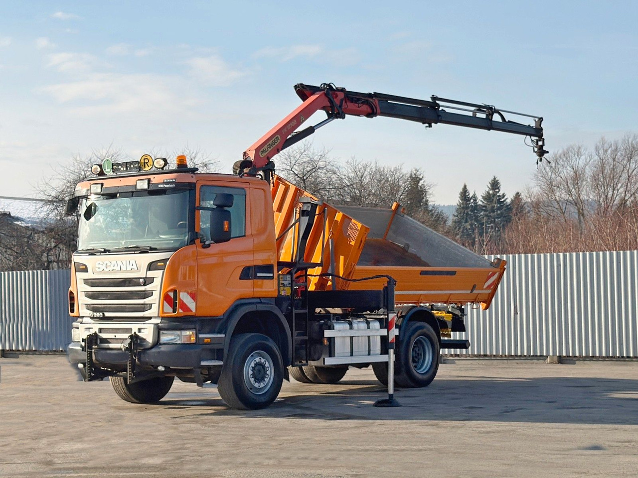Scania G 360 * KIPPER 4,15m * PALFINGER PK 11002/ 4x4 - Crane truck: picture 5 Scania G 360 * KIPPER 4,15m * PALFINGER PK 11002/ 4x4 - Crane truck: picture 5