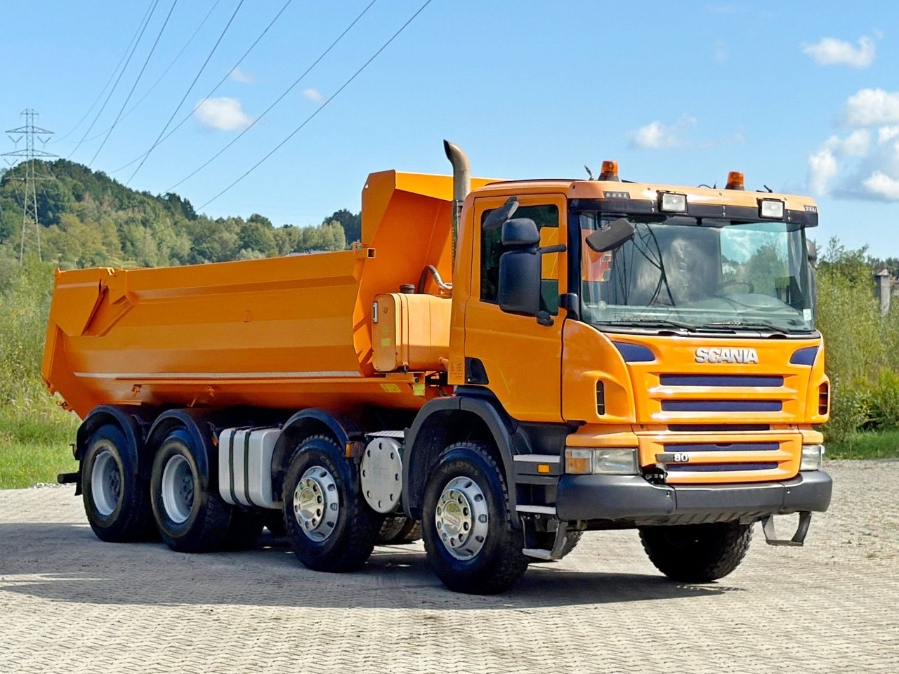 Scania P 380 Kipper * 8x4 * TOPZUSTAND - Tipper: picture 1 Scania P 380 Kipper * 8x4 * TOPZUSTAND - Tipper: picture 1