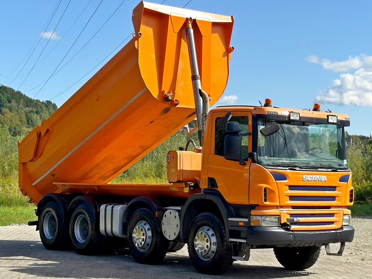 Scania P 380 Kipper * 8x4 * TOPZUSTAND - Tipper: picture 3 Scania P 380 Kipper * 8x4 * TOPZUSTAND - Tipper: picture 3