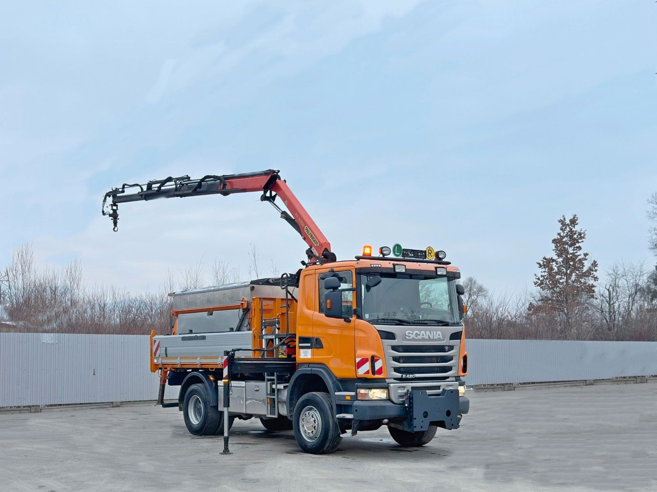 Scania R 420 * PK 11002/FUNK * sandblaste - Tipper, Crane truck: picture 3 Scania R 420 * PK 11002/FUNK * sandblaste - Tipper, Crane truck: picture 3