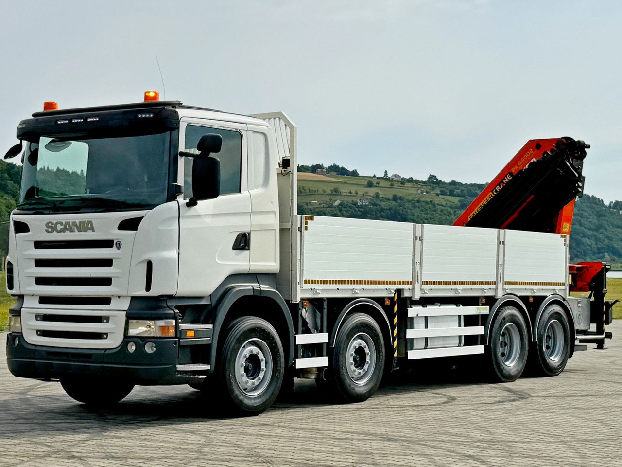 Scania R 420 PRITSCHE 6,47 m * PK 44002/FUNK * 8x4 /TOP - Crane truck: picture 4 Scania R 420 PRITSCHE 6,47 m * PK 44002/FUNK * 8x4 /TOP - Crane truck: picture 4