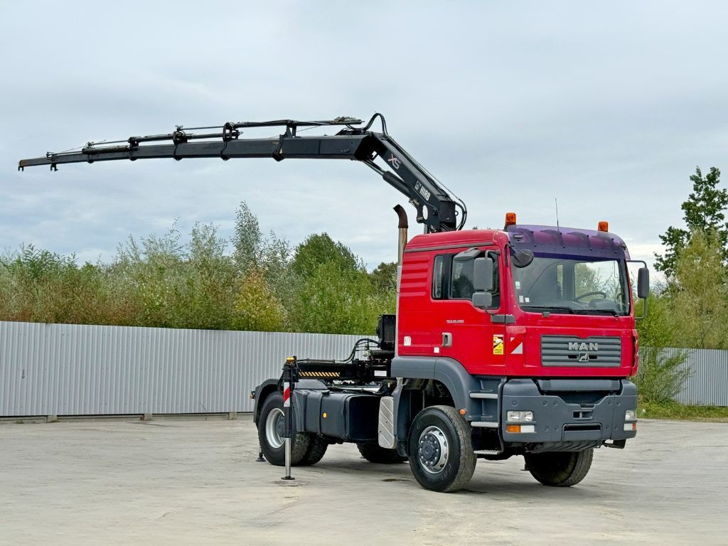 MAN TGS 18.480 * HIAB 144 D - HIDUO + FUNK/ 4x4 *TOP - Tractor truck: picture 2 MAN TGS 18.480 * HIAB 144 D - HIDUO + FUNK/ 4x4 *TOP - Tractor truck: picture 2