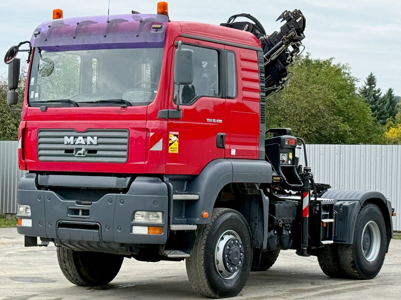 MAN TGS 18.480 * HIAB 144 D - HIDUO + FUNK/ 4x4 *TOP - Tractor truck: picture 3 MAN TGS 18.480 * HIAB 144 D - HIDUO + FUNK/ 4x4 *TOP - Tractor truck: picture 3