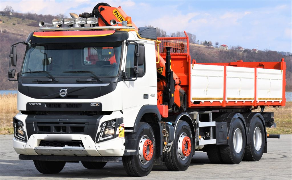 Volvo FMX 420 Kipper 6,20m *PK 1850 2 - SH B*FUNK/8x4 - Crane truck, Tipper: picture 3 Volvo FMX 420 Kipper 6,20m *PK 1850 2 - SH B*FUNK/8x4 - Crane truck, Tipper: picture 3
