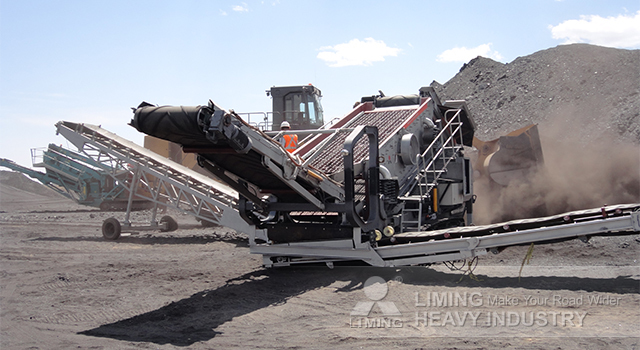 Liming 100-150 tph Mobile Screening Plant Mobile Vibrating Screen - Screener: picture 1 Liming 100-150 tph Mobile Screening Plant Mobile Vibrating Screen - Screener: picture 1