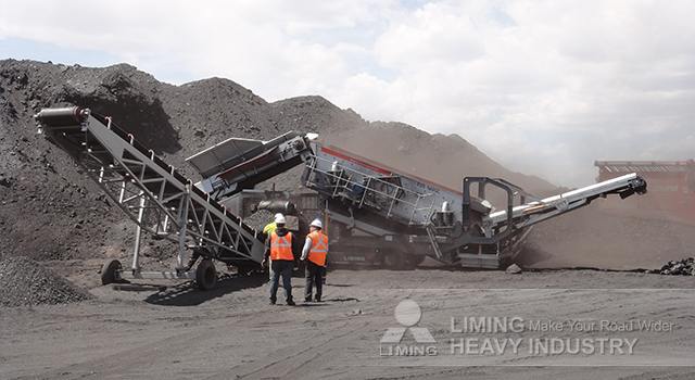 Liming 100-150 tph Mobile Screening Plant Mobile Vibrating Screen - Screener: picture 3 Liming 100-150 tph Mobile Screening Plant Mobile Vibrating Screen - Screener: picture 3