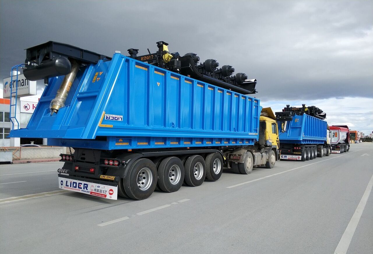 LIDER 2024 MODEL NEW 35 M3 DUMPER ( BENNE ) - Tipper semi-trailer: picture 1 LIDER 2024 MODEL NEW 35 M3 DUMPER ( BENNE ) - Tipper semi-trailer: picture 1