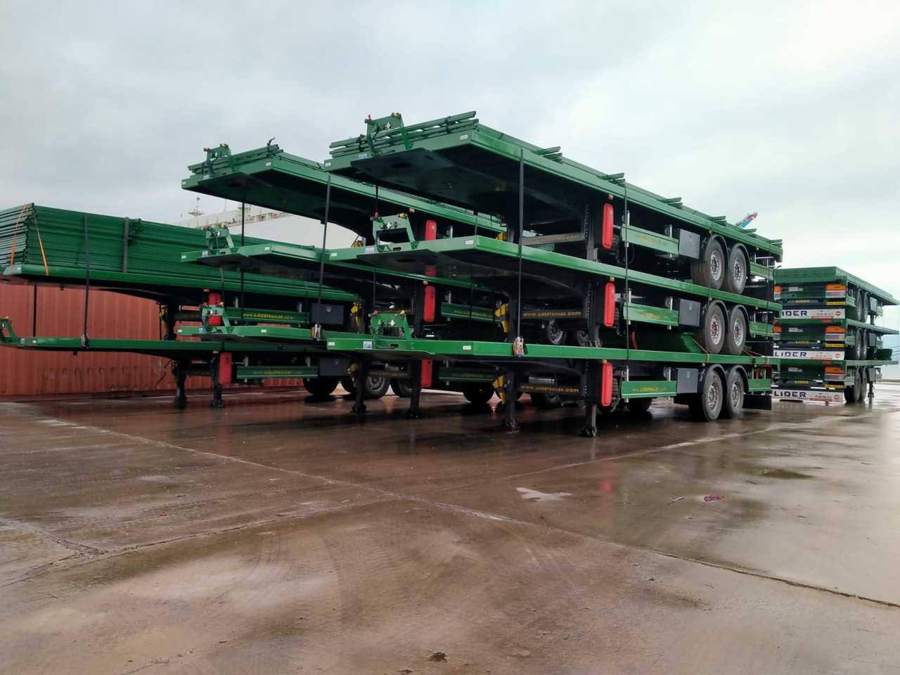 LIDER 2024 MODEL NEW DIRECTLY FROM MANUFACTURER FACTORY AVAILABLE READY - Container transporter/ Swap body semi-trailer: picture 1 LIDER 2024 MODEL NEW DIRECTLY FROM MANUFACTURER FACTORY AVAILABLE READY - Container transporter/ Swap body semi-trailer: picture 1