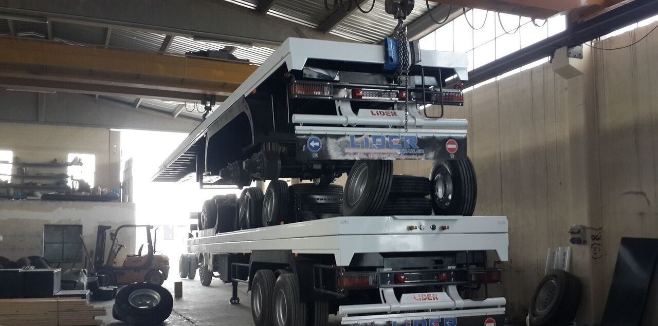 New Container transporter/ Swap body semi-trailer LIDER 2025 MODEL NEW DIRECTLY FROM MANUFACTURER FACTORY AVAILABLE READ: picture 9