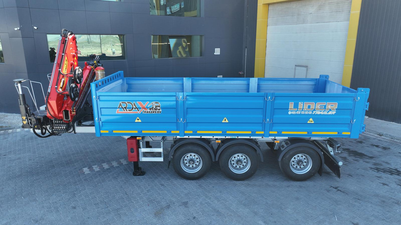 New Tipper semi-trailer for transportation of timber LIDER 2025 MODELS YEAR NEW (MANUFACTURER COMPANY LIDER TRAILER & TANKER: picture 10