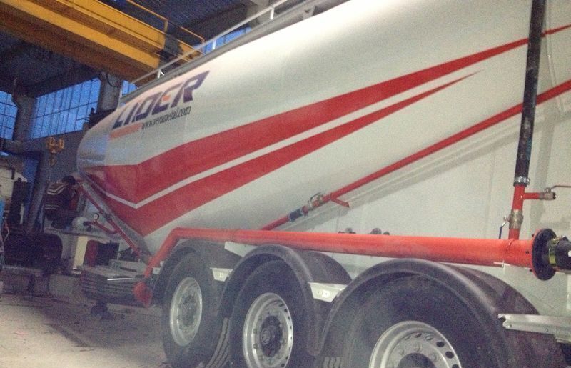 New Tanker semi-trailer for transportation of cement LIDER 2025 YEAR NEW BULK CEMENT manufacturer co.: picture 13