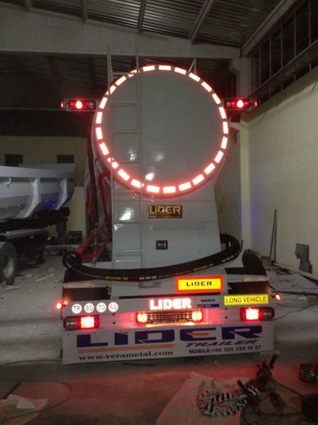 New Tanker semi-trailer for transportation of cement LIDER 2025 YEAR NEW BULK CEMENT manufacturer co.: picture 14