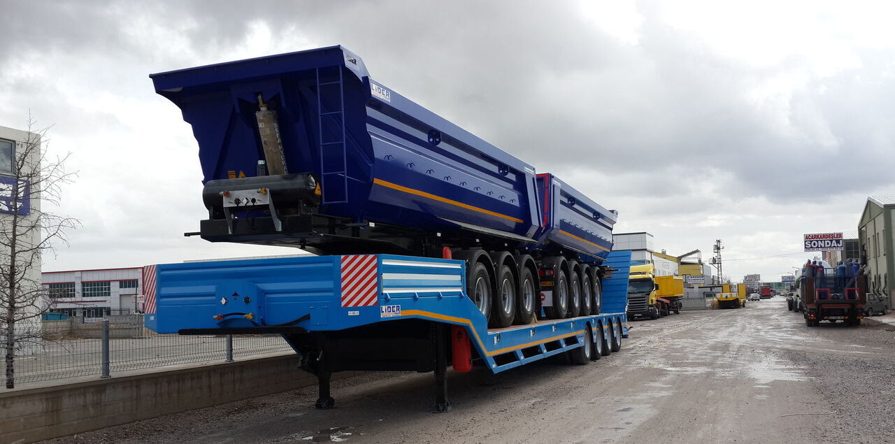 LIDER 2025 model new directly from manufacturer company available stock - Low loader semi-trailer: picture 4 LIDER 2025 model new directly from manufacturer company available stock - Low loader semi-trailer: picture 4
