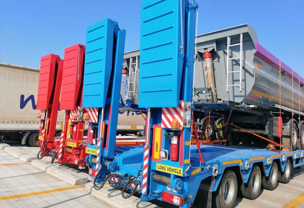 LIDER 2025 model new directly from manufacturer company available stock - Low loader semi-trailer: picture 1 LIDER 2025 model new directly from manufacturer company available stock - Low loader semi-trailer: picture 1