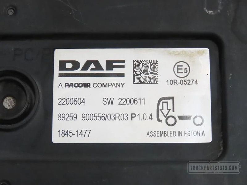 DAF Electrical System Chassis module DAF - ECU for Truck: picture 2 DAF Electrical System Chassis module DAF - ECU for Truck: picture 2