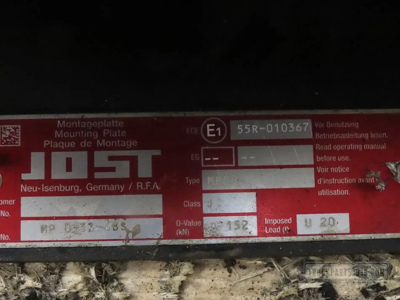 MAN 81427106302 Koppelschotel JSK 37 C - Frame/ Chassis for Truck: picture 4 MAN 81427106302 Koppelschotel JSK 37 C - Frame/ Chassis for Truck: picture 4