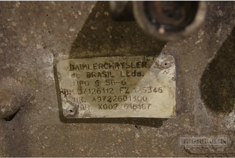 Mercedes-Benz 712611 V-bak G56-6/6.29-0.78 - Gearbox for Truck: picture 3 Mercedes-Benz 712611 V-bak G56-6/6.29-0.78 - Gearbox for Truck: picture 3