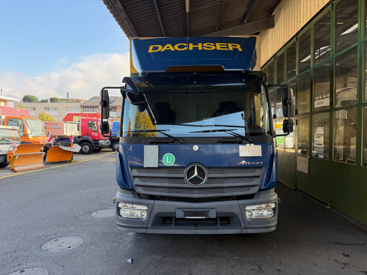 MERCEDES 1224 L - Curtain side truck: picture 3 MERCEDES 1224 L - Curtain side truck: picture 3
