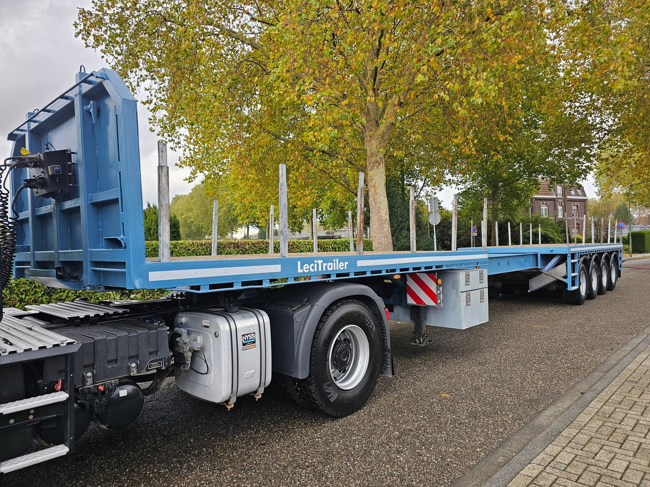 Leci Trailer P4 Long Material / Ballast Trailer - Log semi-trailer: picture 2 Leci Trailer P4 Long Material / Ballast Trailer - Log semi-trailer: picture 2