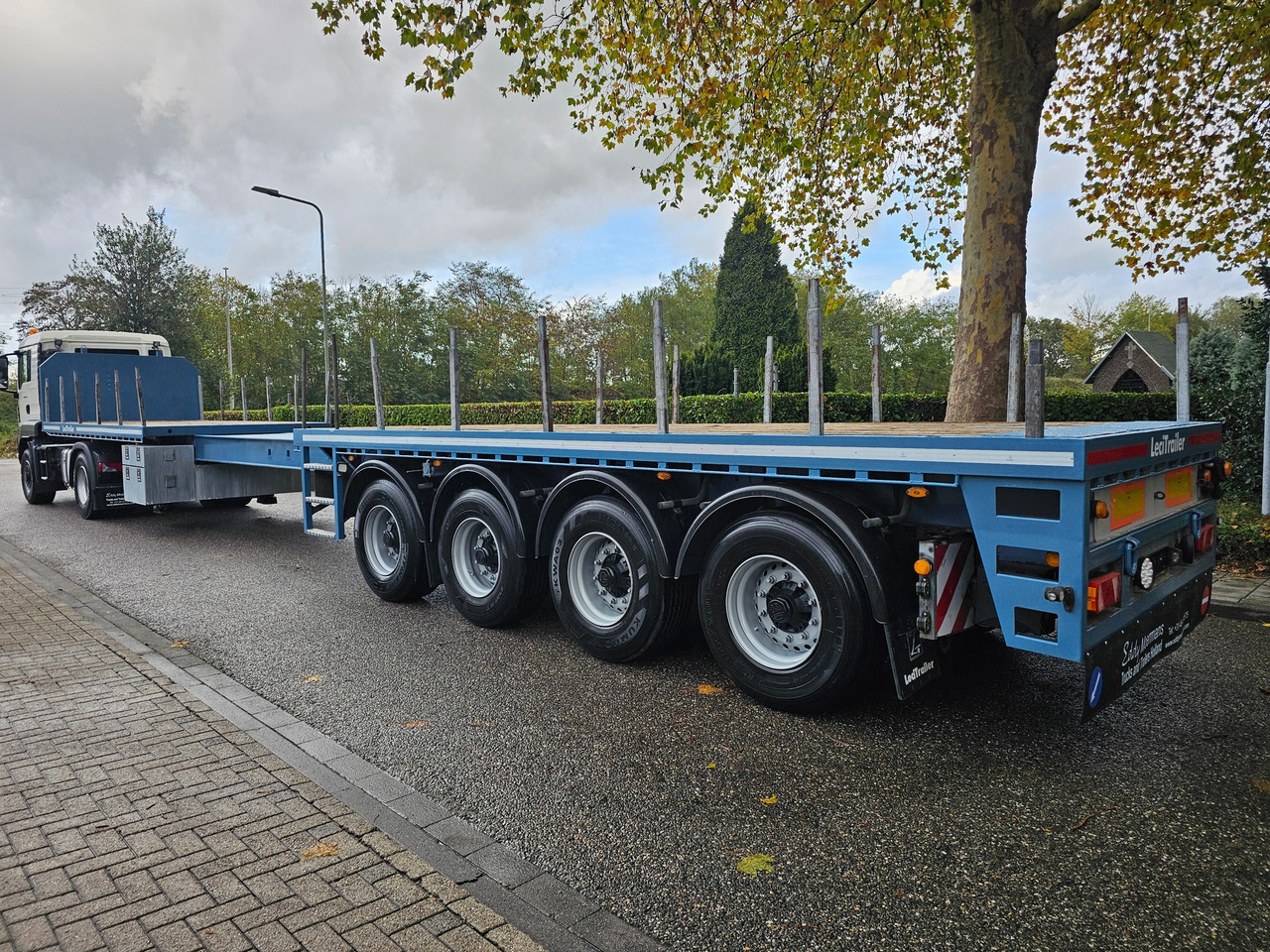 Leci Trailer P4 Long Material / Ballast Trailer - Log semi-trailer: picture 3 Leci Trailer P4 Long Material / Ballast Trailer - Log semi-trailer: picture 3
