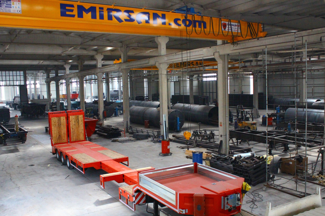 EMIRSAN 3 AXLE EXTENDABLE PLATFORM LOWBED - Low loader semi-trailer: picture 3 EMIRSAN 3 AXLE EXTENDABLE PLATFORM LOWBED - Low loader semi-trailer: picture 3