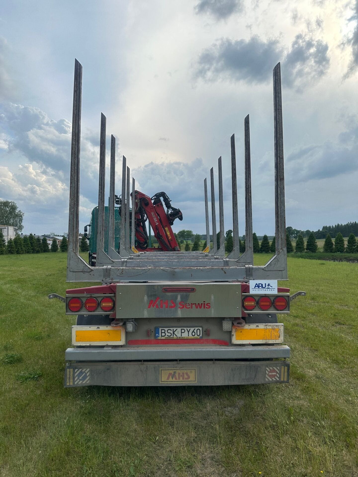 MHS przyczepa do przewozu drewna - Log trailer: picture 3 MHS przyczepa do przewozu drewna - Log trailer: picture 3