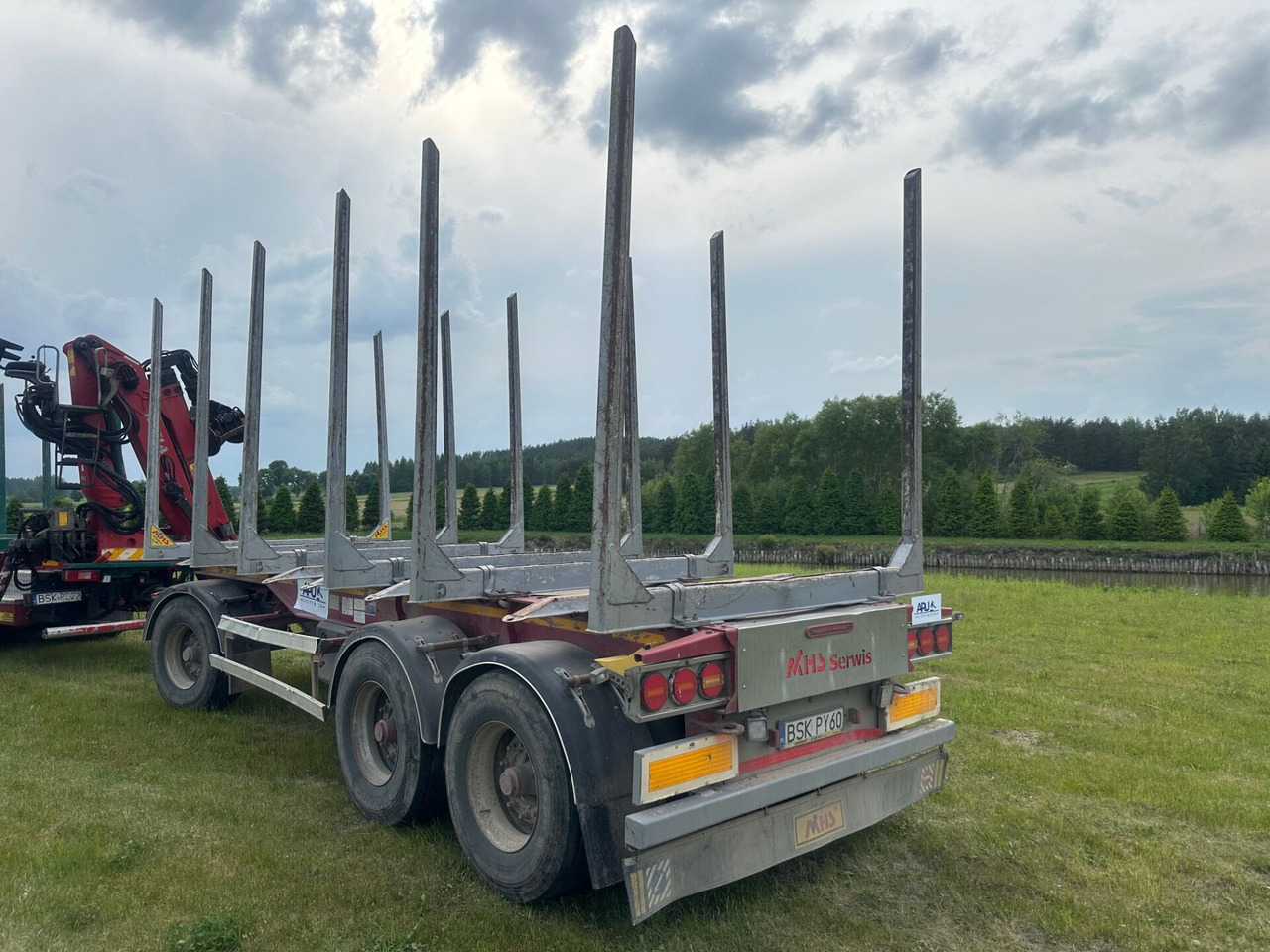 MHS przyczepa do przewozu drewna - Log trailer: picture 2 MHS przyczepa do przewozu drewna - Log trailer: picture 2