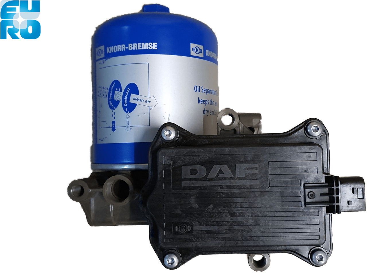 DAF CF XD XG XF106 AIRDRYER KNORR WITHOUT FOUR CIRCUIT SAFETY VALVE +DEPOSIT 2027747K - Air filter for Truck: picture 1 DAF CF XD XG XF106 AIRDRYER KNORR WITHOUT FOUR CIRCUIT SAFETY VALVE +DEPOSIT 2027747K - Air filter for Truck: picture 1