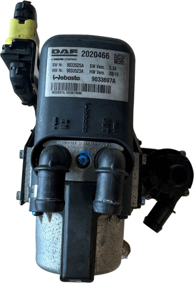 DAF XG WEBASTO THERMO TOP PRO 60 GEBRUIKT KOMT VAN TEST VRACHTWAGEN + BORG 2243609U - Heating/ Ventilation for Truck: picture 1 DAF XG WEBASTO THERMO TOP PRO 60 GEBRUIKT KOMT VAN TEST VRACHTWAGEN + BORG 2243609U - Heating/ Ventilation for Truck: picture 1