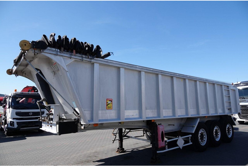 Benalu WYWROTKA / 25 m3 / ALUMINIOWA / OŚ PODNOSZONA / WAGA: 5 300 KG / - Tipper semi-trailer: picture 2 Benalu WYWROTKA / 25 m3 / ALUMINIOWA / OŚ PODNOSZONA / WAGA: 5 300 KG / - Tipper semi-trailer: picture 2