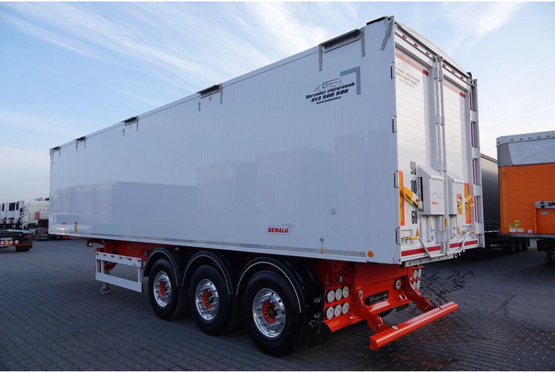 Benalu WYWROTKA 62 m3 / WAGA : 5900 KG / 2021 ROK - Tipper semi-trailer: picture 4 Benalu WYWROTKA 62 m3 / WAGA : 5900 KG / 2021 ROK - Tipper semi-trailer: picture 4